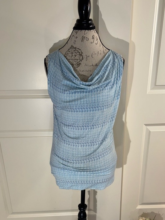 Carve Designs Tops - Carve Designs Luisa Blue Patterned Tank Top XS